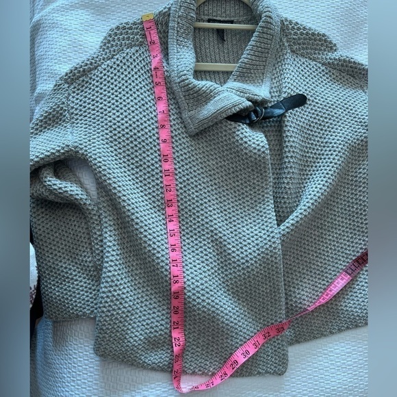 Eileen Fisher Darkpearl Supersoft Yak Merino Wool Honeycomb Sweater - Picture 15 of 16